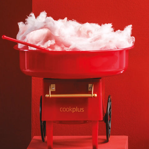 Cookplus suikerspinmachine rood