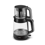 Karaca Glass Tea XL 2in1 Glass Tea Maker and Kettle Space Gray
 