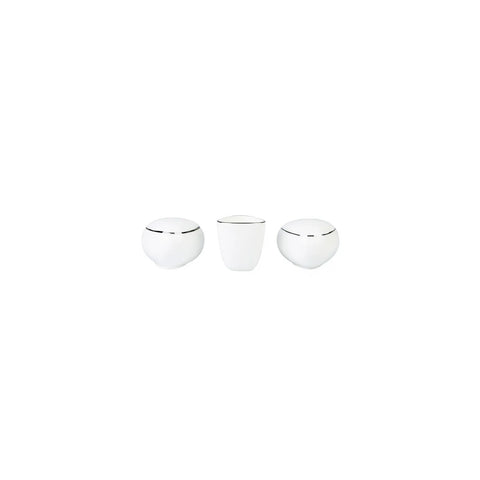 Karaca Fine Pearl Trio Platinum - 62-delig tafelservies voor 12 personen