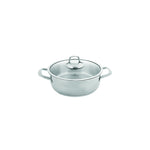 Karaca Bianca 304 Steel Wide Stew Pot 24 cm