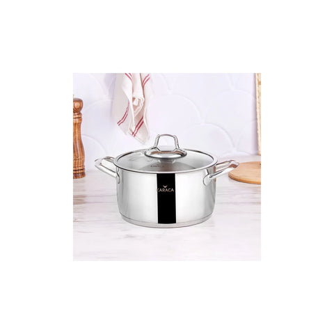 Karaca Bianca 304 Stalen Kookpot, 22 cm