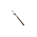 Karaca Salzburg Dessert fork with wooden-look handle