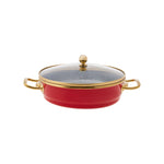 Karaca Troy Pan With Handle Red