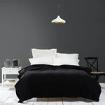 Karaca Home Joena Single Blanket Black 