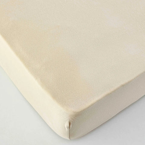 KH JERSEY FITTED SHEET BEIGE DEU (120X200+30)