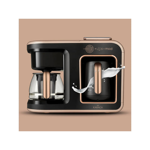 Karaca Hatır Plus Mod 5-in-1 koffiemachine 1385 watt, rosé/bruin