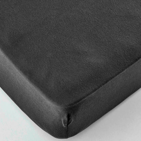 KH JERSEY FITTED SHEET ANTHRACITE DEU (140x200+30)