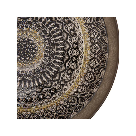 Karaca Rihanna Decorative Tray 28cm black