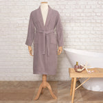 Karaca Home Daily Soft 100% Cotton Bathrobe S/M Gray


