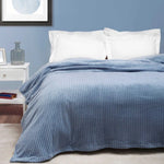 Karaca Home Joena Indigo Single Blanket  