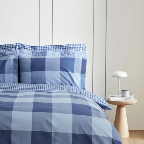 Sarah Anderson York Single Duvet Set Indigo
 