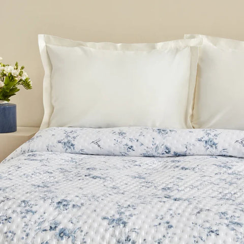 Karaca Home Sarah Anderson Marisa Double Bedspread Blue
  