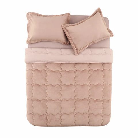 Karaca Home Double Viny Soft Dream Comfort Set Old Rose
 