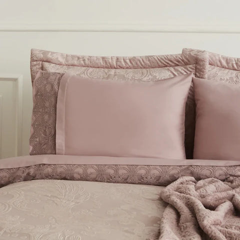 Karaca Home Valeria Elite 8-delige Bruidsbedset Roze Pink