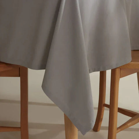 Karaca Home Belle Hemmed Tablecloth Grey  