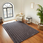 Kashmir Carpet 7/24 Cosy Premium Bubble Anthracite 80x150 cm