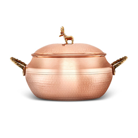 Karaca Alacahöyük Copper Casserole Pot 20 cm  