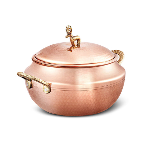 Karaca Alacahöyük Copper Casserole Pot 20 cm  