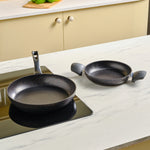 Karaca Biogranite Induction Pan Set 2 Piece Black Gold