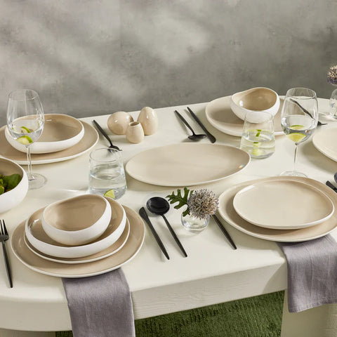 Karaca Earth Collection Cupid 59-Piece Dinner Set for 12 People