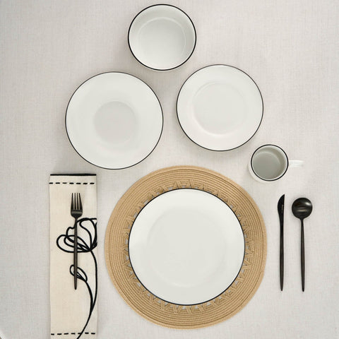 Karaca Emma 30-Piece 6 Person Dinnerware  