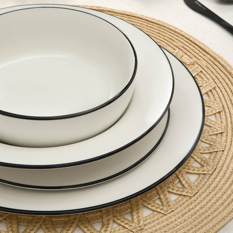 Karaca Emma 30-Piece 6 Person Dinnerware  