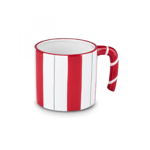 Karaca New Year Candy Stripe Mug