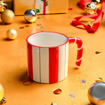 Karaca New Year Candy Stripe Mug