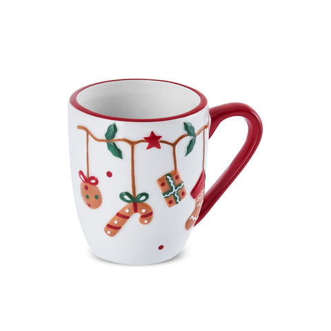 Karaca New Year 25 Candy Cane Mug