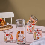 Karaca Face 5-Piece Glass Set