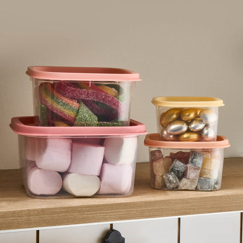 Karaca Dora Mini 4-Piece Storage Container Set