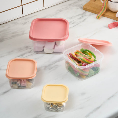 Karaca Dora Mini 4-Piece Storage Container Set