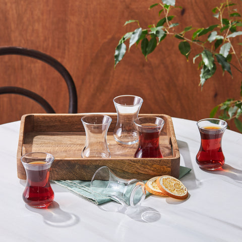 Karaca Vefa Tea Glass 6-Piece Set