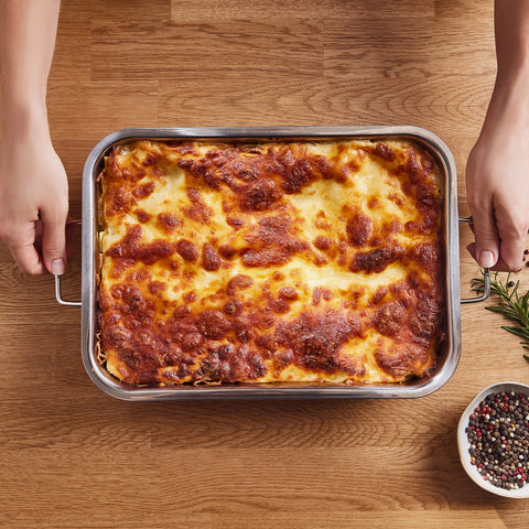 Karaca Love of Kitchen Steel Lasagna Pan