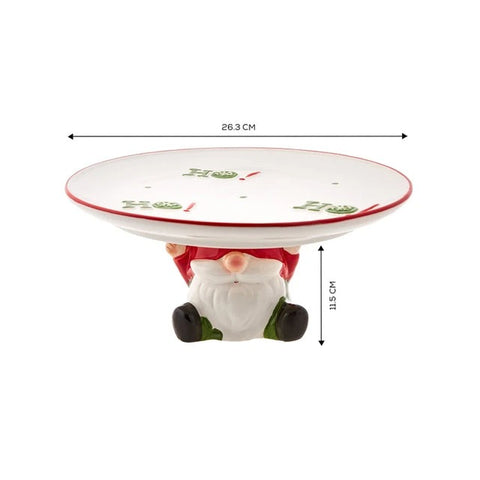 Karaca New Year Hoho Cake Stand  