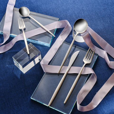 Karaca Orion Platin 30-Piece Cutlery Set for 6 People