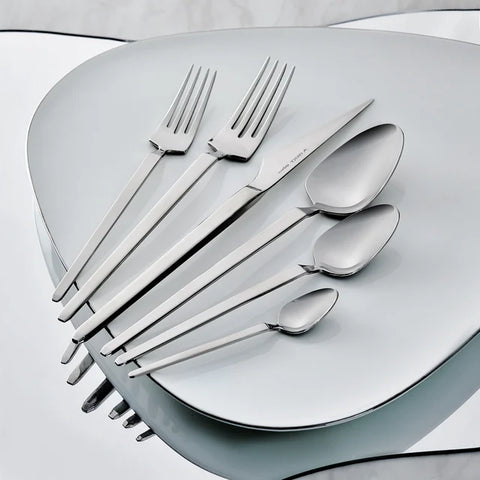 Karaca New Glacial 84-Piece Cutlery Set For 12 People