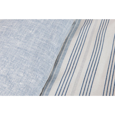 KH ASPEN BLUE DUVET COVER SET (200X200+2*80X80) DEU