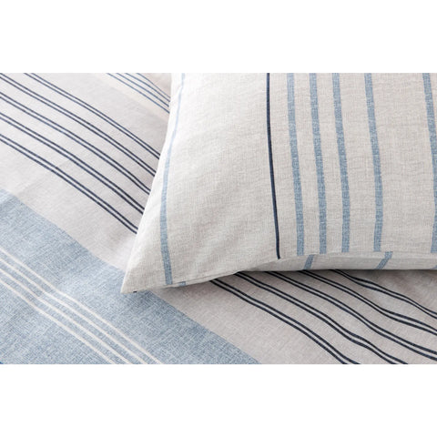 KH ASPEN BLUE DUVET COVER SET (155X220+80X80) DEU