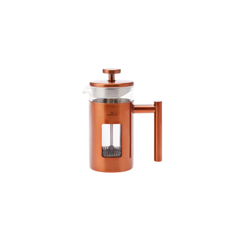 Karaca cafetière, borosilicaatglas en koper 350 ml