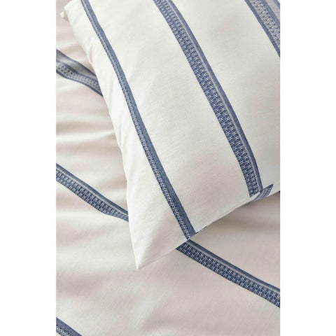 KH INDIGO DOBBY WOVEN DUVET COVER SET (200X200+2*80X80) DEU