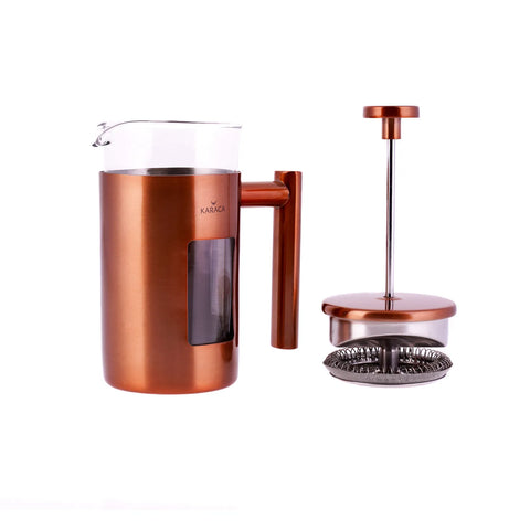 Karaca cafetière, borosilicaatglas en koper 350 ml