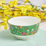 Karaca Flores Green Snack bowl/Nut bowl 11 cm