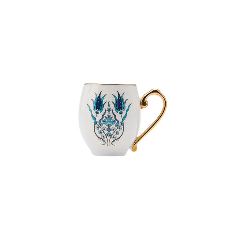 Karaca Iznik koffieservies voor 6 personen, 80 ml