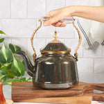 Karaca Troy Vintage Kettle Black