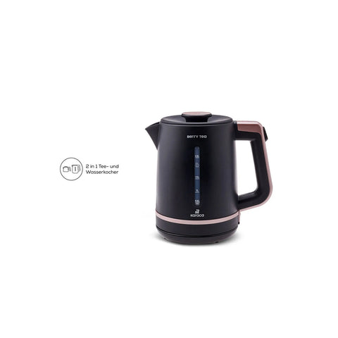 Karaca Berry XL 2-in-1 theemaker met stalen theepot en waterkoker, roseberry