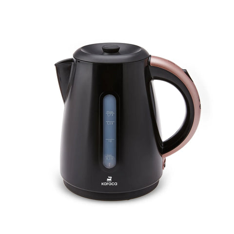 Karaca Daystar 2-in-1 theemaker met stalen theepot, roségoud