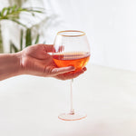 Karaca Gemma Wine Glass Salmon 480 ml