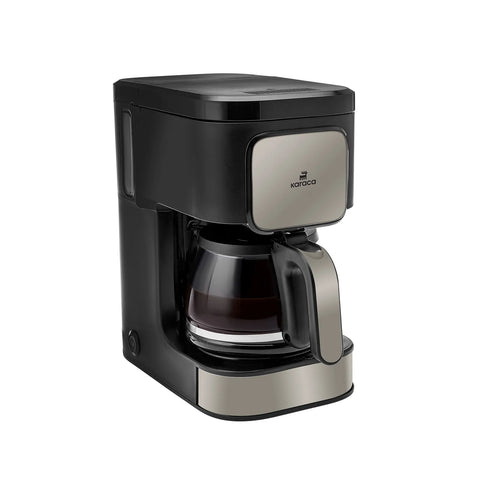 Karaca Just Coffee Aroma 2-in-1 filterkoffie- en theezetapparaat, beige