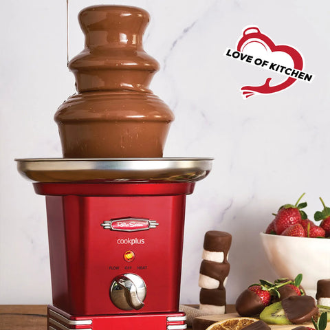 Cookplus Love of Kitchen fondue-apparaat en chocoladefontein